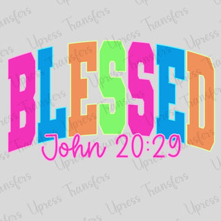 Neon Blessed Varsity