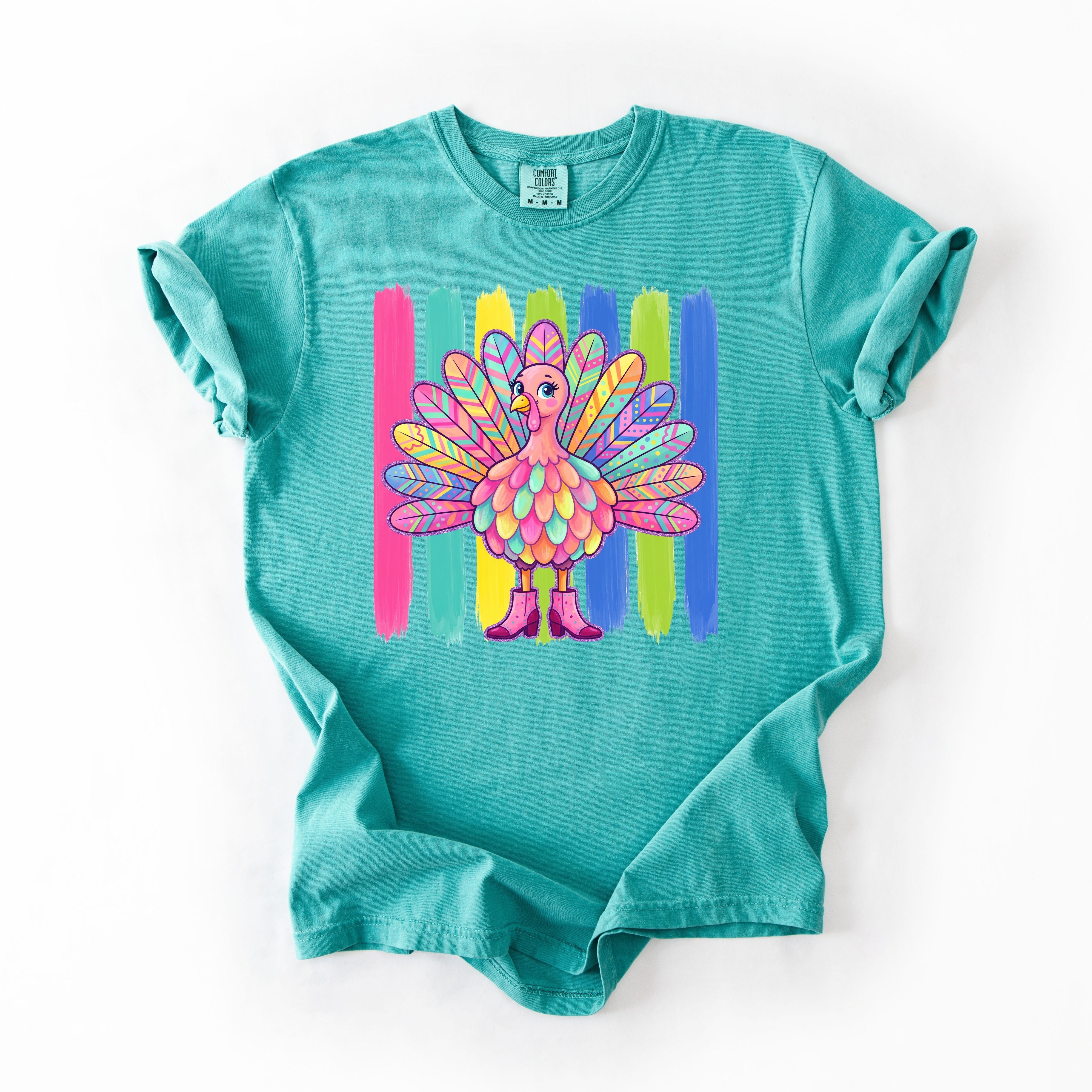 Neon Bright Turkey