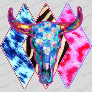 Neon Bull Head