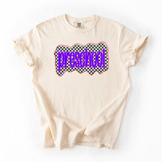 Neon Checkered Preschool