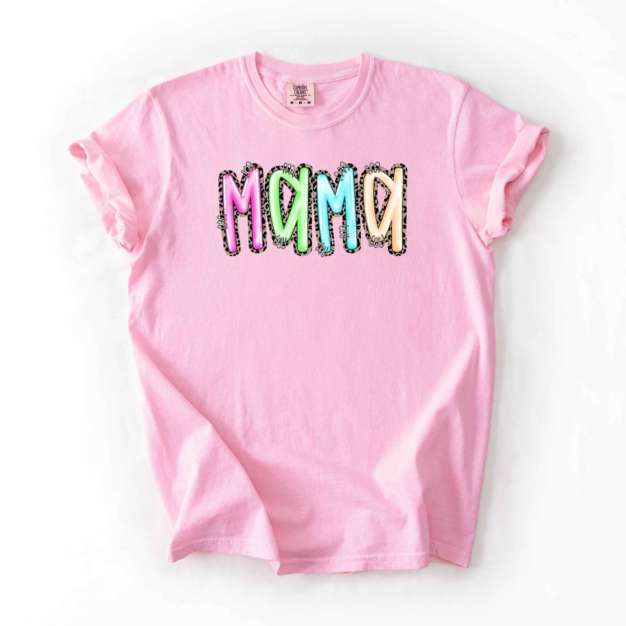 Neon Colors Mom Cheetah