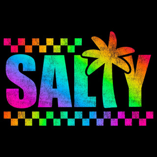 Neon Distressed Salty