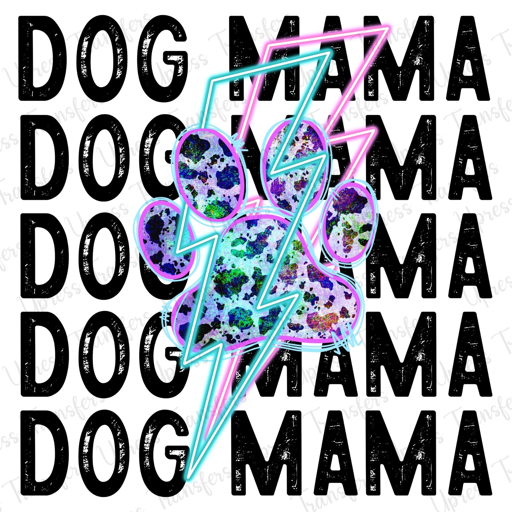 Neon Dog Mama