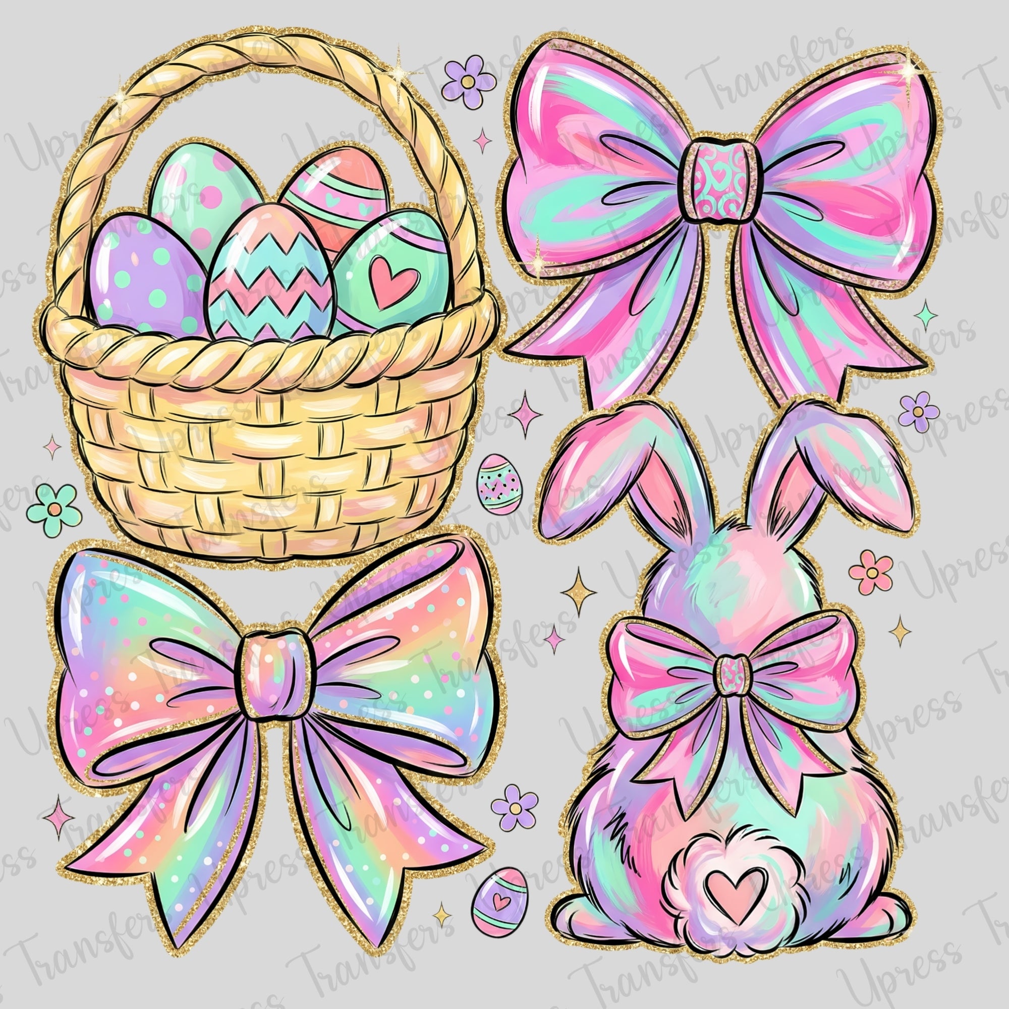 Neon Easter Basket