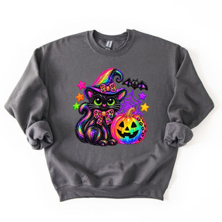 Neon Glitter Cat