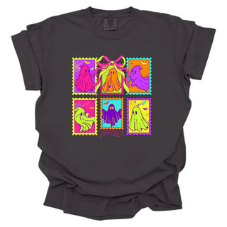 Neon Halloween Stamps