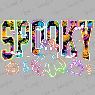 Neon Lined Spooky