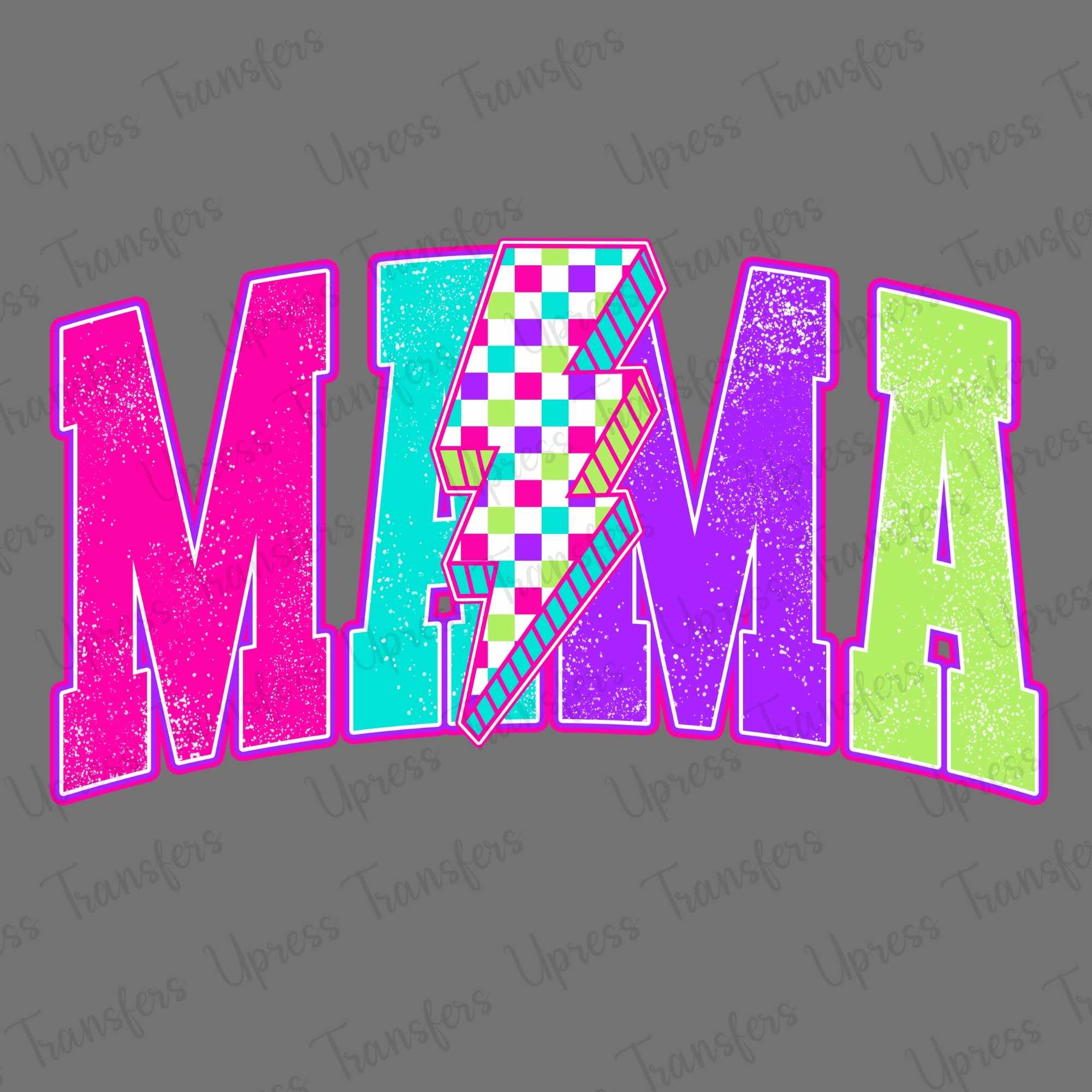 Neon Mama Lighting Plaid
