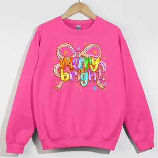 Neon Merry and Bright Glitter