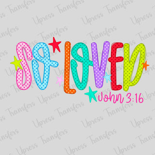Neon Multicolored So Loved