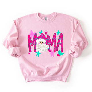 Neon Polka Dotted Mama Santa