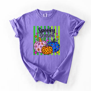 Neon Spooky Pumpkins