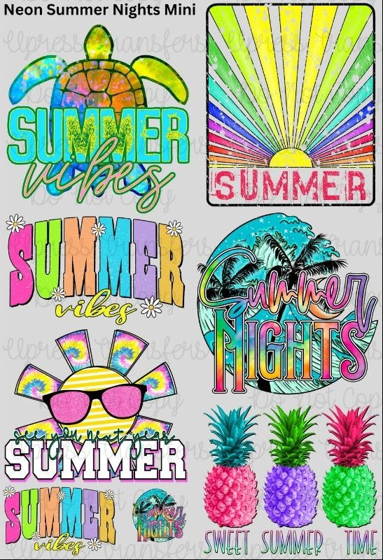 Neon Summer Nights Mini