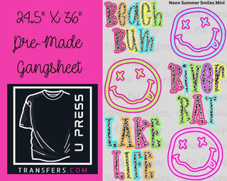 Neon Summer Smiles Mini