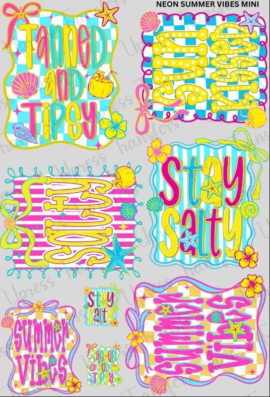Neon Summer Vibes Mini