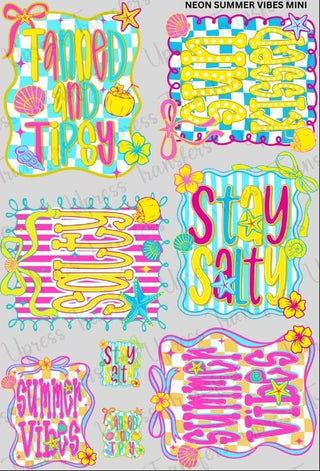 Neon Summer Vibes Mini