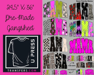 Neon Trendy Mama