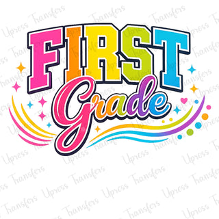 Neon box  letters First Grade