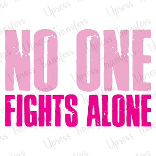 No One Fights Alone Pink