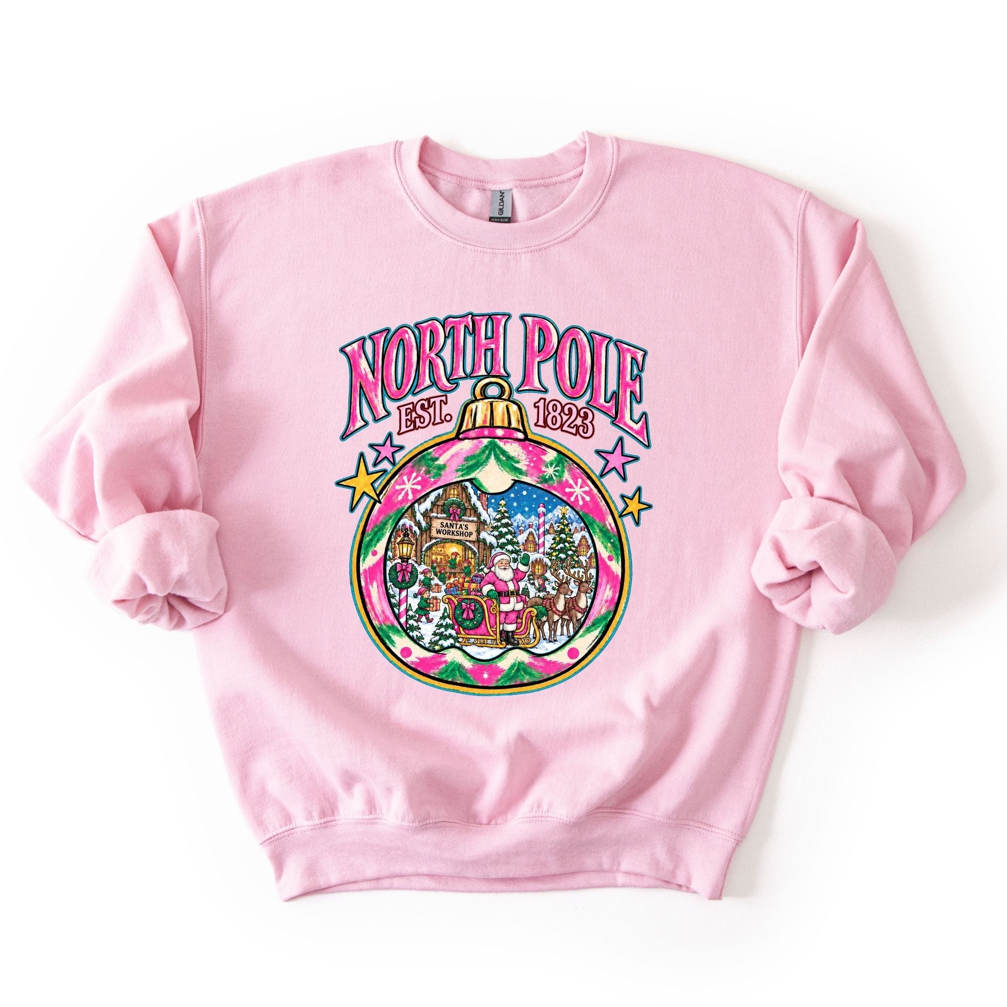 North Pole Neon Ornament