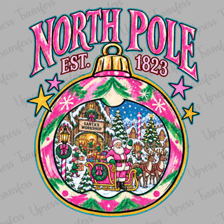 North Pole Neon Ornament