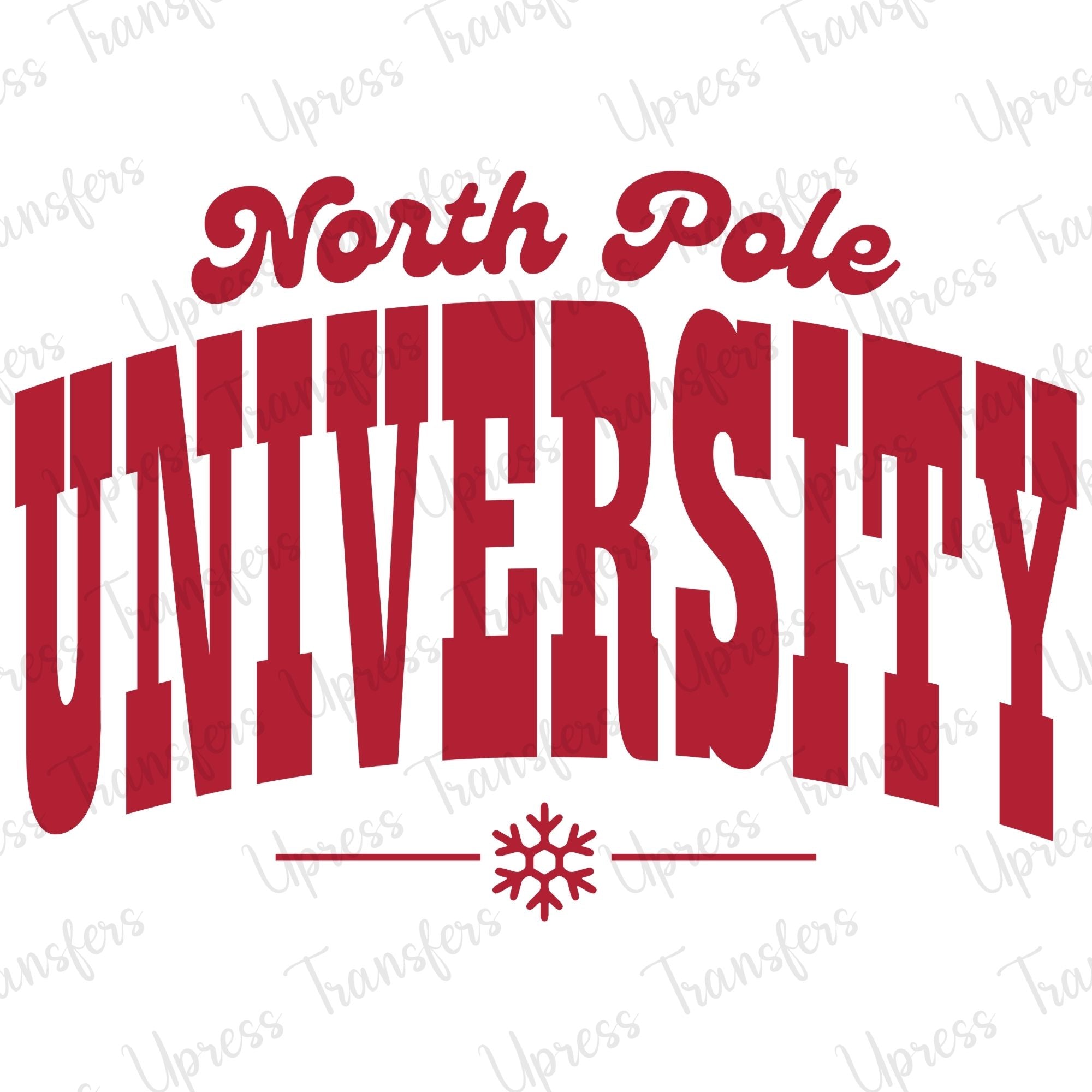 North Pole University Red
