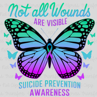 Not All Wounds Butterfly