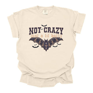 Not Crazy Just a lil Batty Patterned Bat