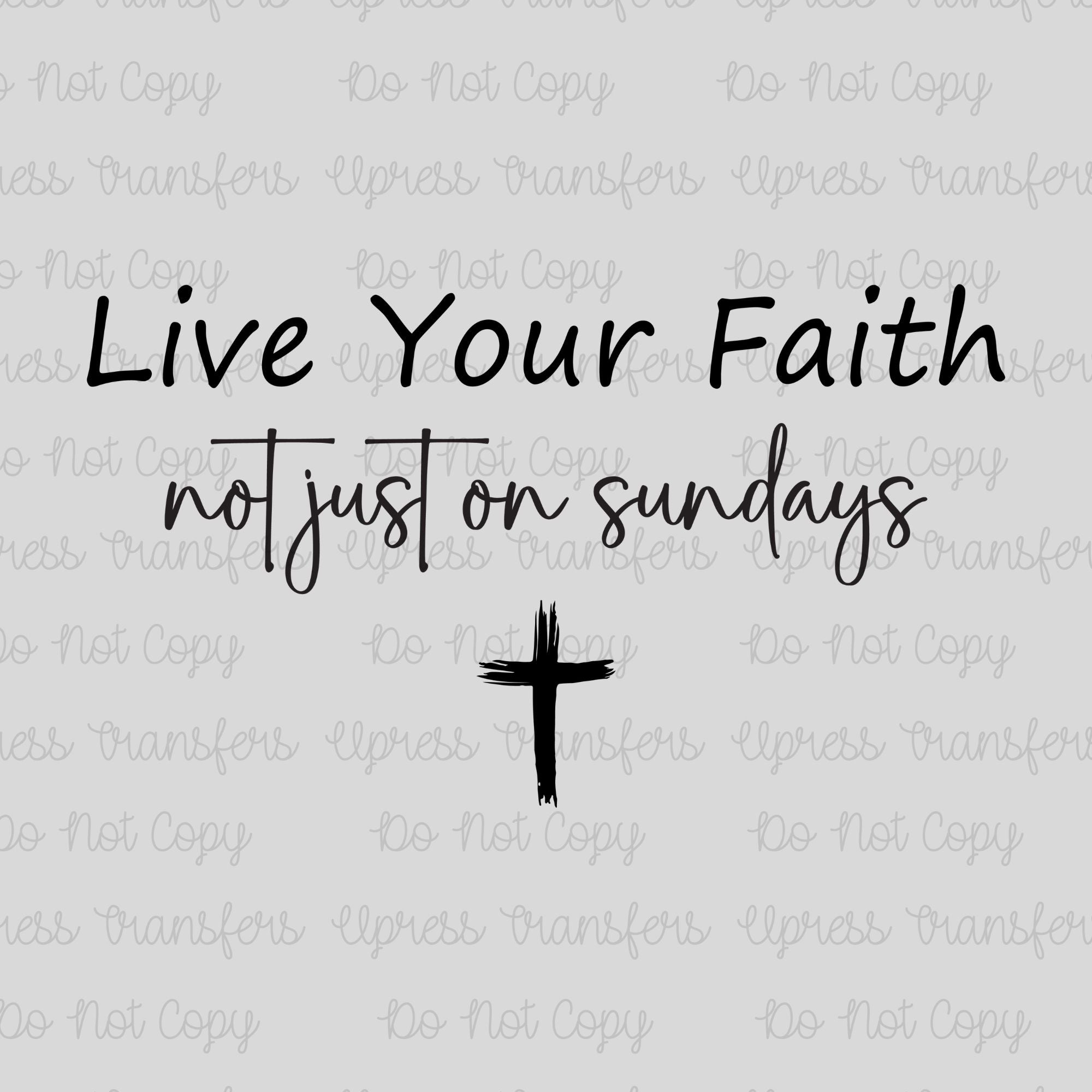 Not Just On Sundays