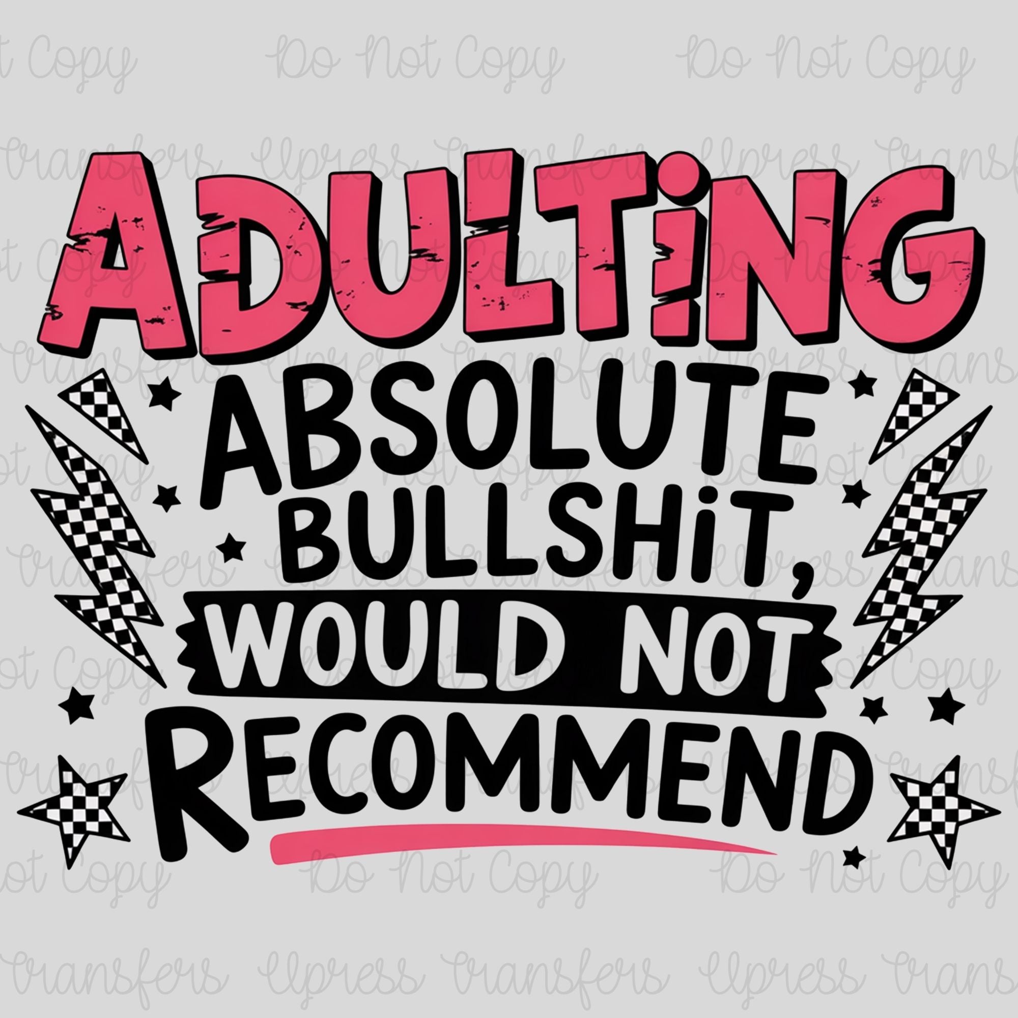 Not Recommend