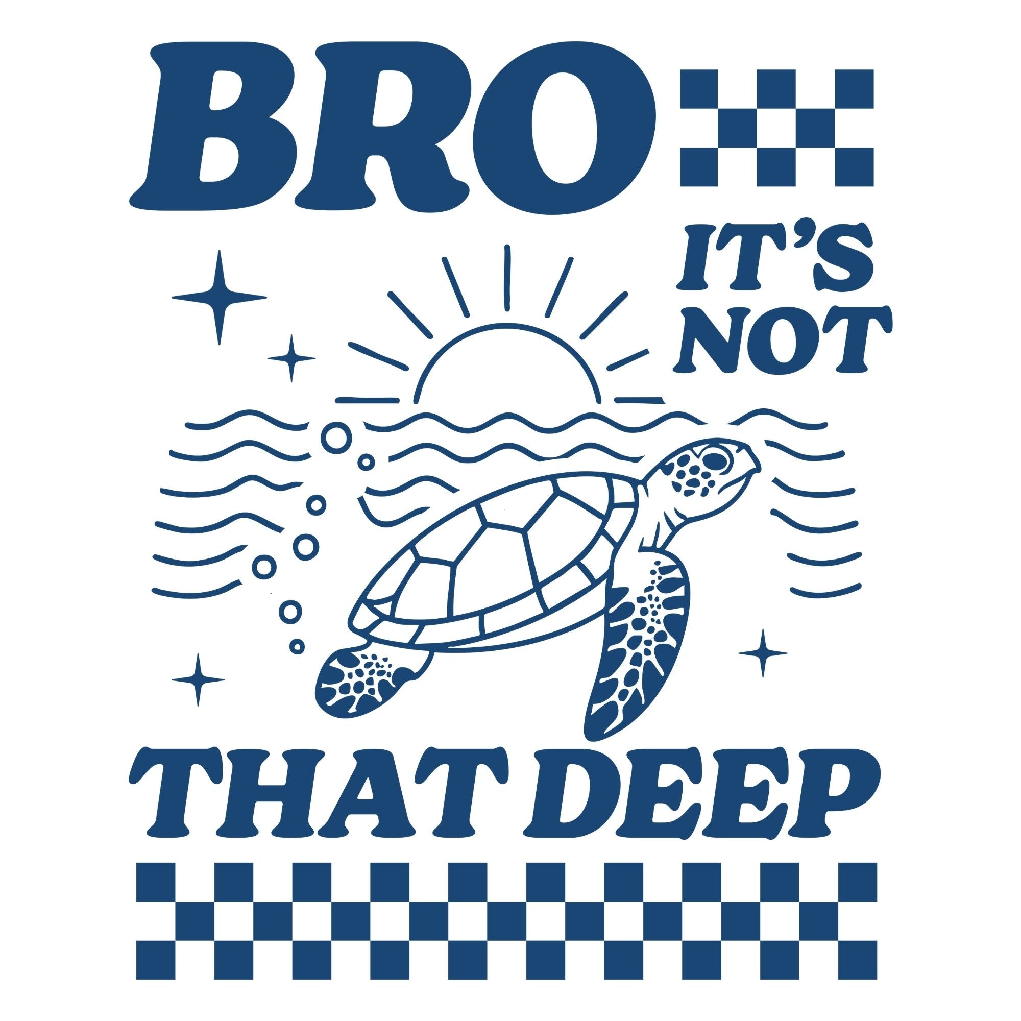 Not That Deep Blue
