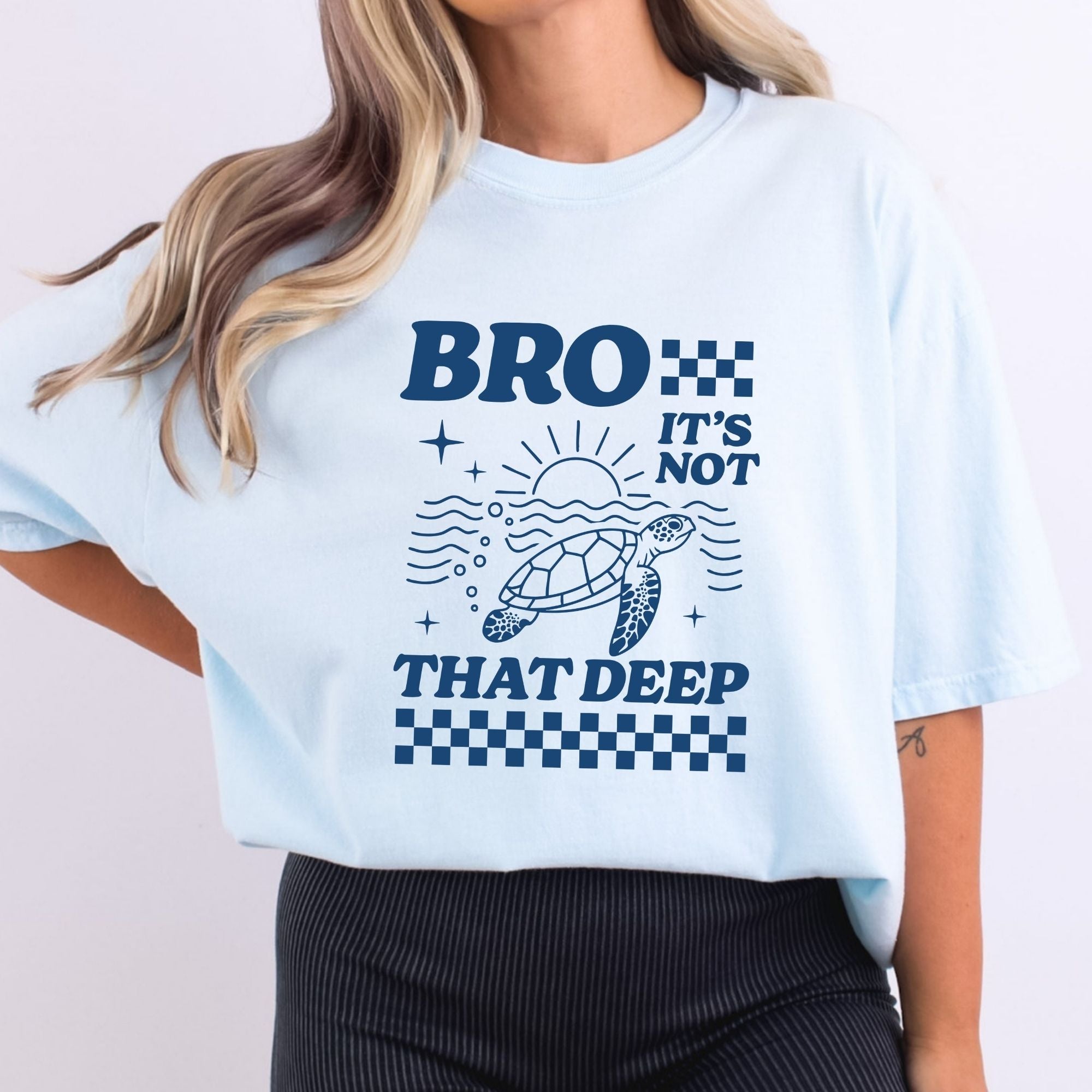 Not That Deep Blue