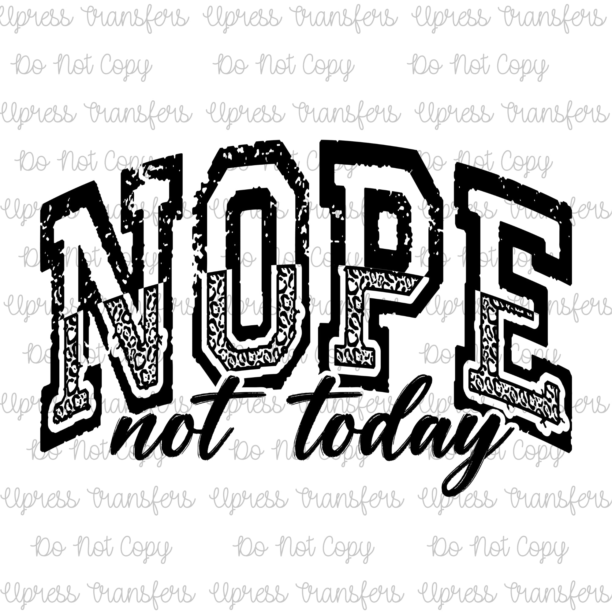 Not Today