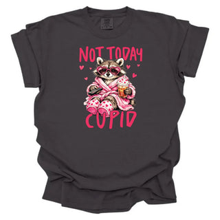 Not Today Cupid Raccoon