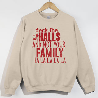 Not Your Family Red Distressed