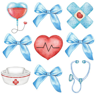 Nurse Bow Collage