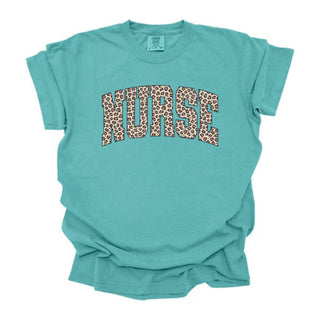 Nurse Distressed Cheetah Print