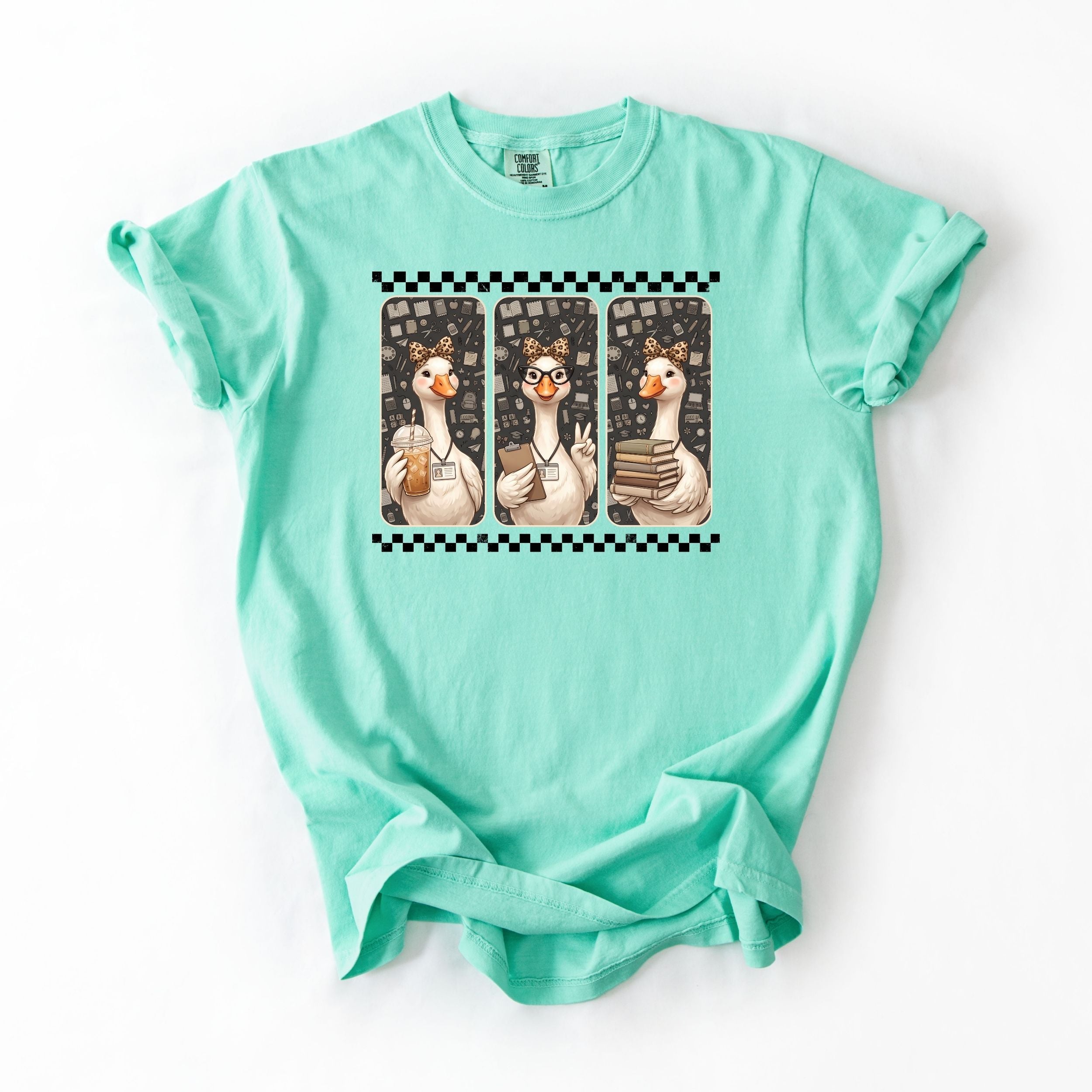 Nursey Goose Cheetah Bow