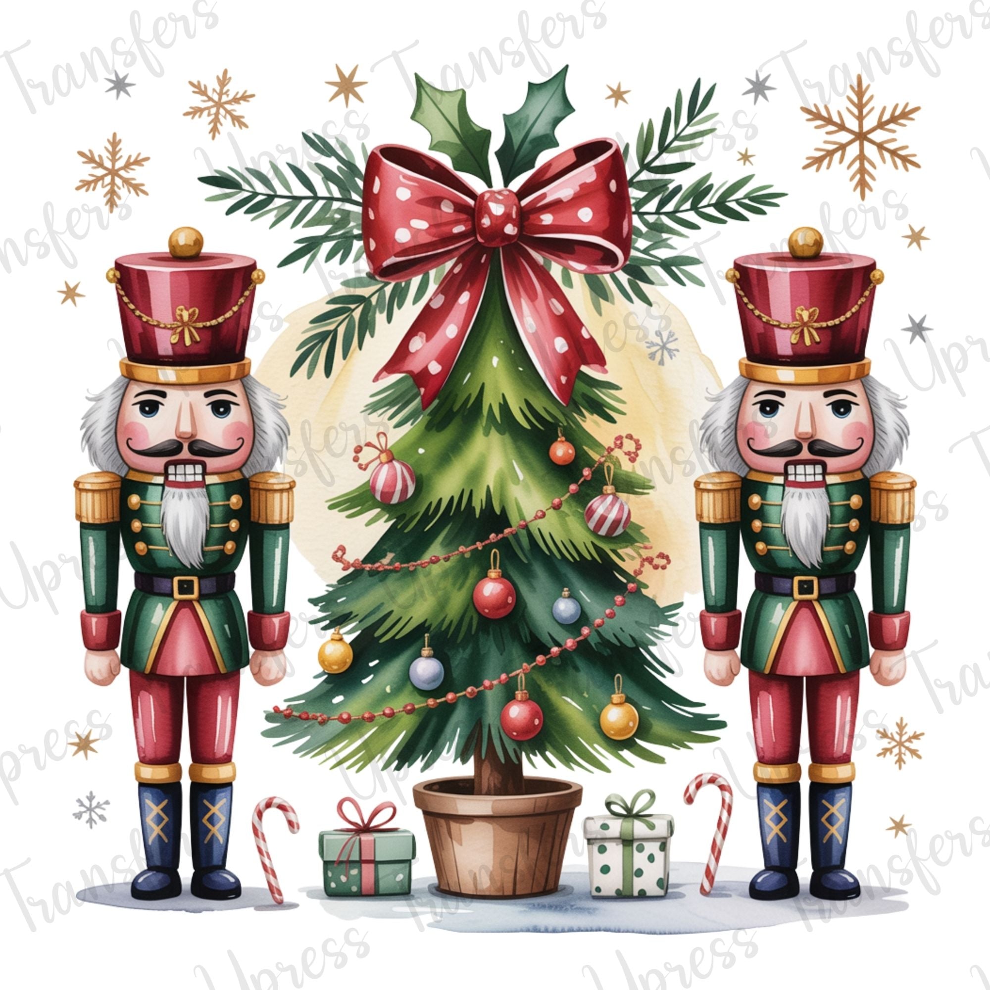Nutcracker Duo and Tree