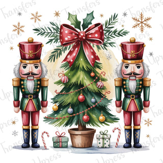 Nutcracker Duo and Tree