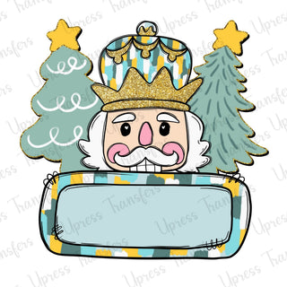 Nutcracker Name Frame Boy