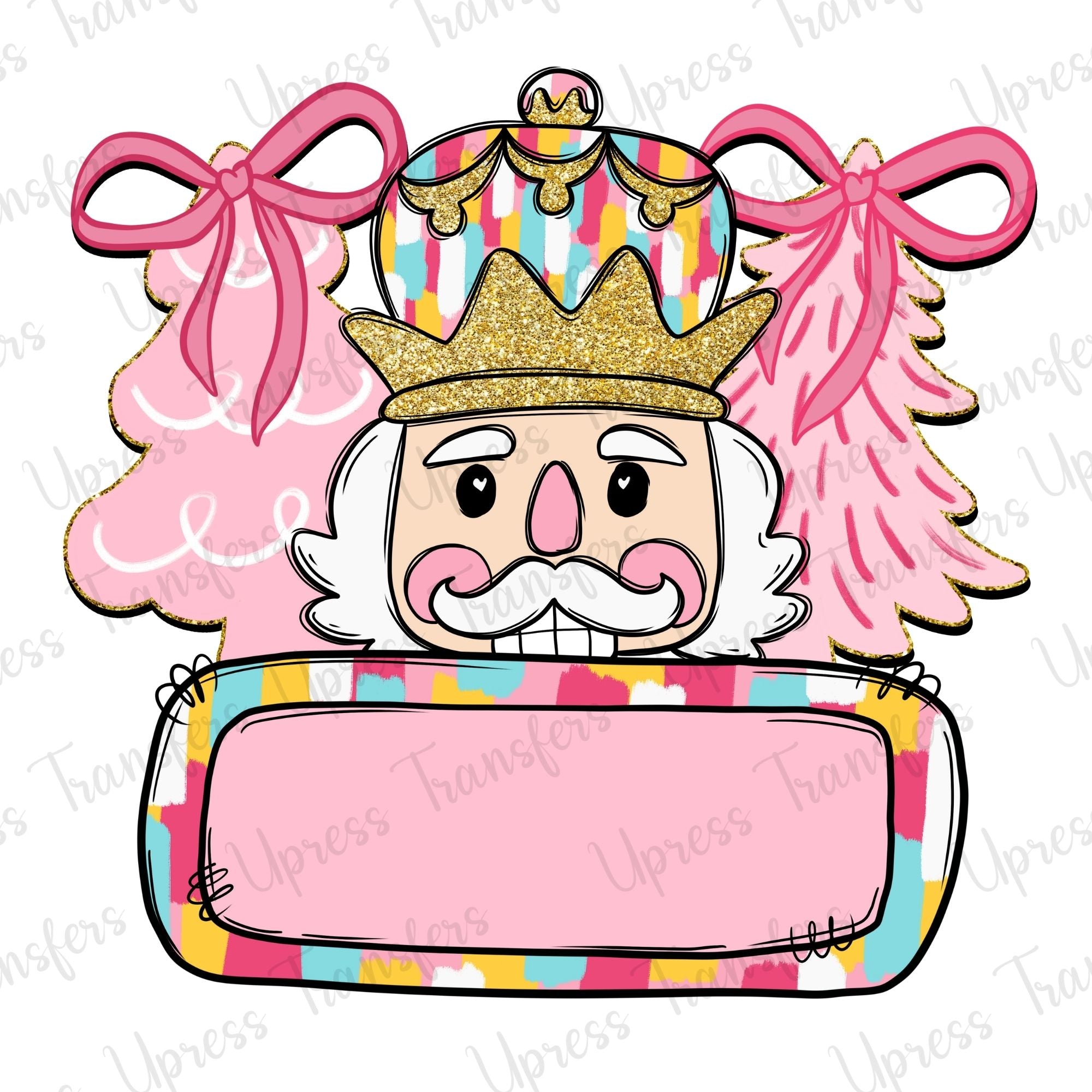 Nutcracker Name Frame Girl