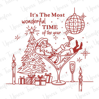 Of The Year Santa Glass