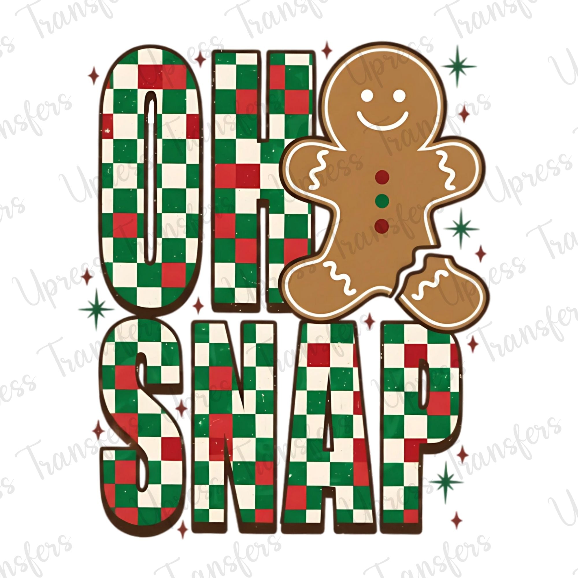 Oh Snap Gingerbread Christmas