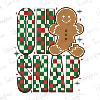 Oh Snap Gingerbread Christmas