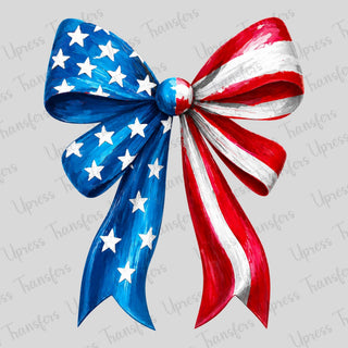 Oil Painted USA Bow