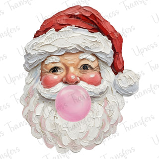 Oil Painting Santa Bubblegum