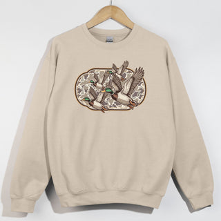 Old School Camo Flying Mallards