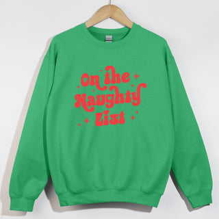 On The Naughty List Red Cutesy