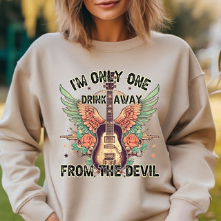 One Drink Away From The Devil